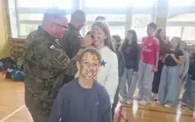 PSP Chybice- Edukacja z wojskiem 14