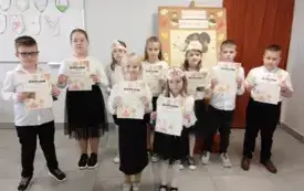 Jesienne recytacje - PSP Łomno 1