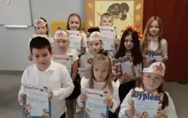 Jesienne recytacje - PSP Łomno 3