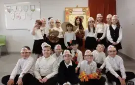 Jesienne recytacje - PSP Łomno 8
