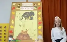 Jesienne recytacje - PSP Łomno 37