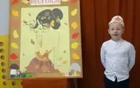 Jesienne recytacje - PSP Łomno 44