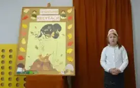 Jesienne recytacje - PSP Łomno 45