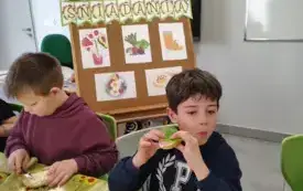 Dzień Zdrowego Śniadania w świetlicy szkolnej 12