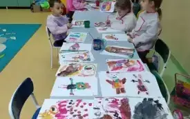 Dzień Pluszowego Misia w przedszkolu w Chybicach 9