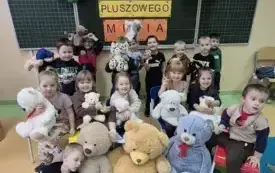 Dzień Pluszowego Misia w przedszkolu w Chybicach 13