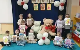 Dzień Pluszowego Misia w przedszkolu w Chybicach 15