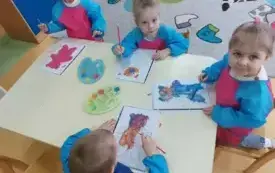 Dzień Pluszowego Misia w przedszkolu w Chybicach 31
