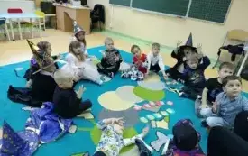 Andrzejkowe wr&oacute;żby przedszkolak&oacute;w z PSP w Chybicach 2