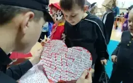 Andrzejkowe wr&oacute;żby przedszkolak&oacute;w z PSP w Chybicach 6