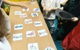 Andrzejkowe wr&oacute;żby przedszkolak&oacute;w z PSP w Chybicach 8