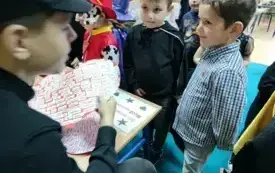 Andrzejkowe wr&oacute;żby przedszkolak&oacute;w z PSP w Chybicach 24