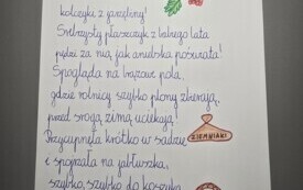 Gminny Konkurs Literacki dla klas I- III "Jesień w moich oczach" 5