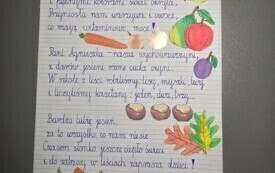 Gminny Konkurs Literacki dla klas I- III "Jesień w moich oczach" 13