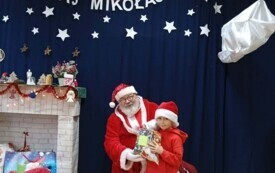 Wizyta Świętego Mikołaja u przedszkolak&oacute;w z Chybic 62
