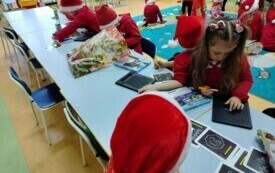 Wizyta Świętego Mikołaja u przedszkolak&oacute;w z Chybic 68
