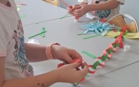 Świąteczna kreatywność na świetlicy w PSP Jadowniki 15