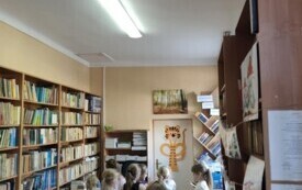 Kiermasz książek w bibliotece szkolnej PSP w Godowie 2