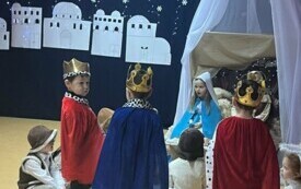 Jasełka w grupie 4 latk&oacute;w z PSP w Chybicach 15