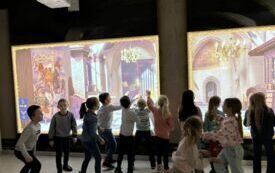 Galeria aktualności Wycieczka klas I&ndash;III do GOKSiR w Pawłowie  "Szlakiem kultury benedyktyńskiej" 87