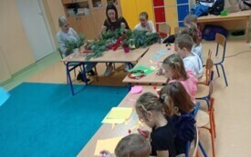 Kolędowanie w przedszkolu w Chybicach 8