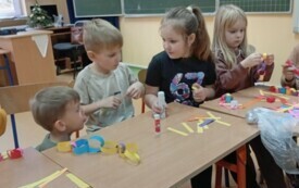 Kolędowanie w przedszkolu w Chybicach 11