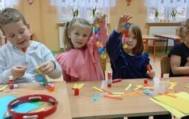 Kolędowanie w przedszkolu w Chybicach 13