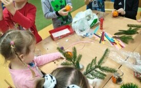 Kolędowanie w przedszkolu w Chybicach 33