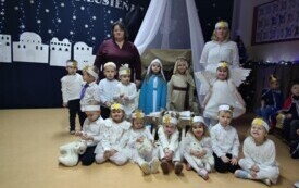 Kolędowanie w przedszkolu w Chybicach 34