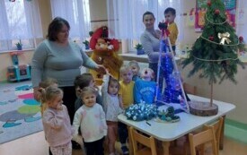 Kolędowanie w przedszkolu w Chybicach 44