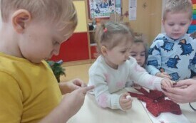 Kolędowanie w przedszkolu w Chybicach 47