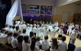 Kolędowanie w przedszkolu w Chybicach 48