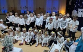 Kolędowanie w przedszkolu w Chybicach 50