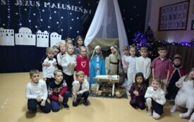 Kolędowanie w przedszkolu w Chybicach 51
