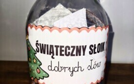 Małe gesty, wielka radość &ndash; &bdquo;Świąteczny Słoik Dobrych Sł&oacute;w&rdquo; w naszej szkole. 13