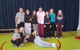 Spotkanie integracyjne podczas ferii zimowych w PSP w Godowie 1