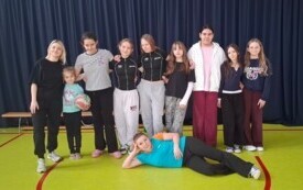 Spotkanie integracyjne podczas ferii zimowych w PSP w Godowie 2