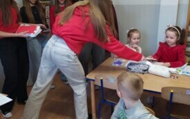 Walentynkowy dzień pełen serca - PSP Łomno 14
