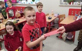 Walentynkowy dzień pełen serca - PSP Łomno 15