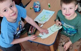 Dzień Dinozaura - PSP Łomno 1