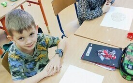 Dzień Dinozaura w przedszkolu w Chybicach 1