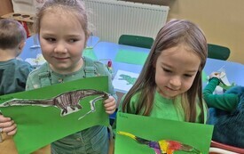 Dzień Dinozaura w przedszkolu w Chybicach 25