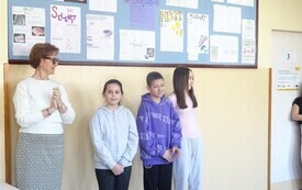 "Miary czasu", czyli jak matematyka i przyroda sama odmierza się na lekcjach w PSP w Godowie 9
