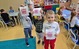 &bdquo;Żeby zdrowe zęby mieć trzeba tylko chcieć&rdquo;-Dzień Dentysty  u chybickich przedszkolak&oacute;w 5