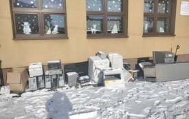 Zbi&oacute;rka elektrośmieci -  podsumowanie akcji 1