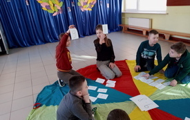 Galeria aktualności Matematyka &ndash; kr&oacute;lowa nauk &ndash; w świetlicy szkolnej w Publicznej Szkole Podstawowej im. L. i M. Ambroż&oacute;w w Szerzawach 10