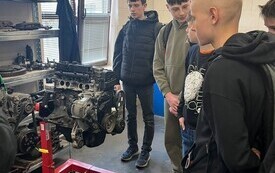 PSP w Chybicach- Wyjazd na Giełdę Szk&oacute;ł Ponadpodstawowych Powiatu Starachowickiego 2