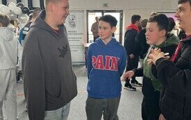 PSP w Chybicach- Wyjazd na Giełdę Szk&oacute;ł Ponadpodstawowych Powiatu Starachowickiego 7