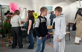 PSP w Chybicach- Wyjazd na Giełdę Szk&oacute;ł Ponadpodstawowych Powiatu Starachowickiego 8