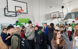 PSP w Chybicach- Wyjazd na Giełdę Szk&oacute;ł Ponadpodstawowych Powiatu Starachowickiego 14